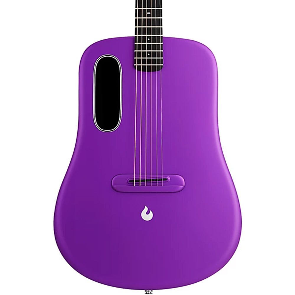 Lava Music LAVA ME 4 CARBON Purple 38" Acoustic-Electric Guitar w/Bag-Guitar-Lava Music-Hermes Music
